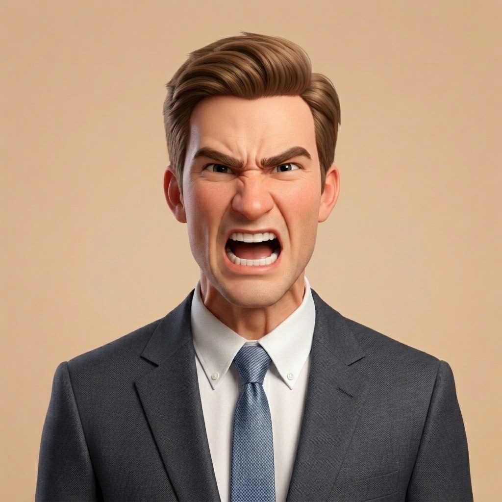 Clancy angry